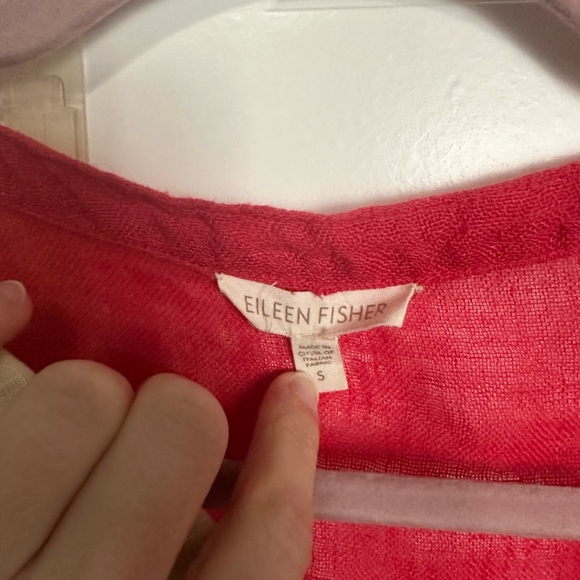 BUNDLE of 3 Eileen Fisher Linen Button Down Tunic Shirts - Picture 9 of 10